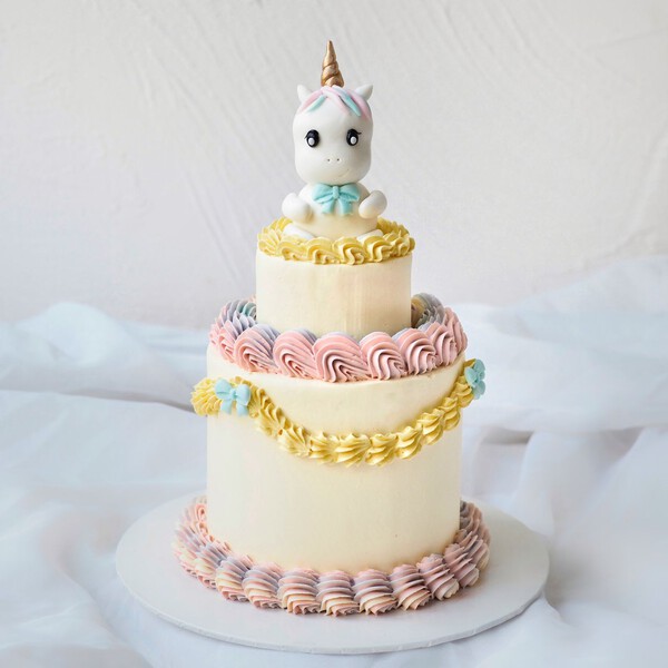 Riley Unicorn Cake | Mini Unicorn Cake for Kids